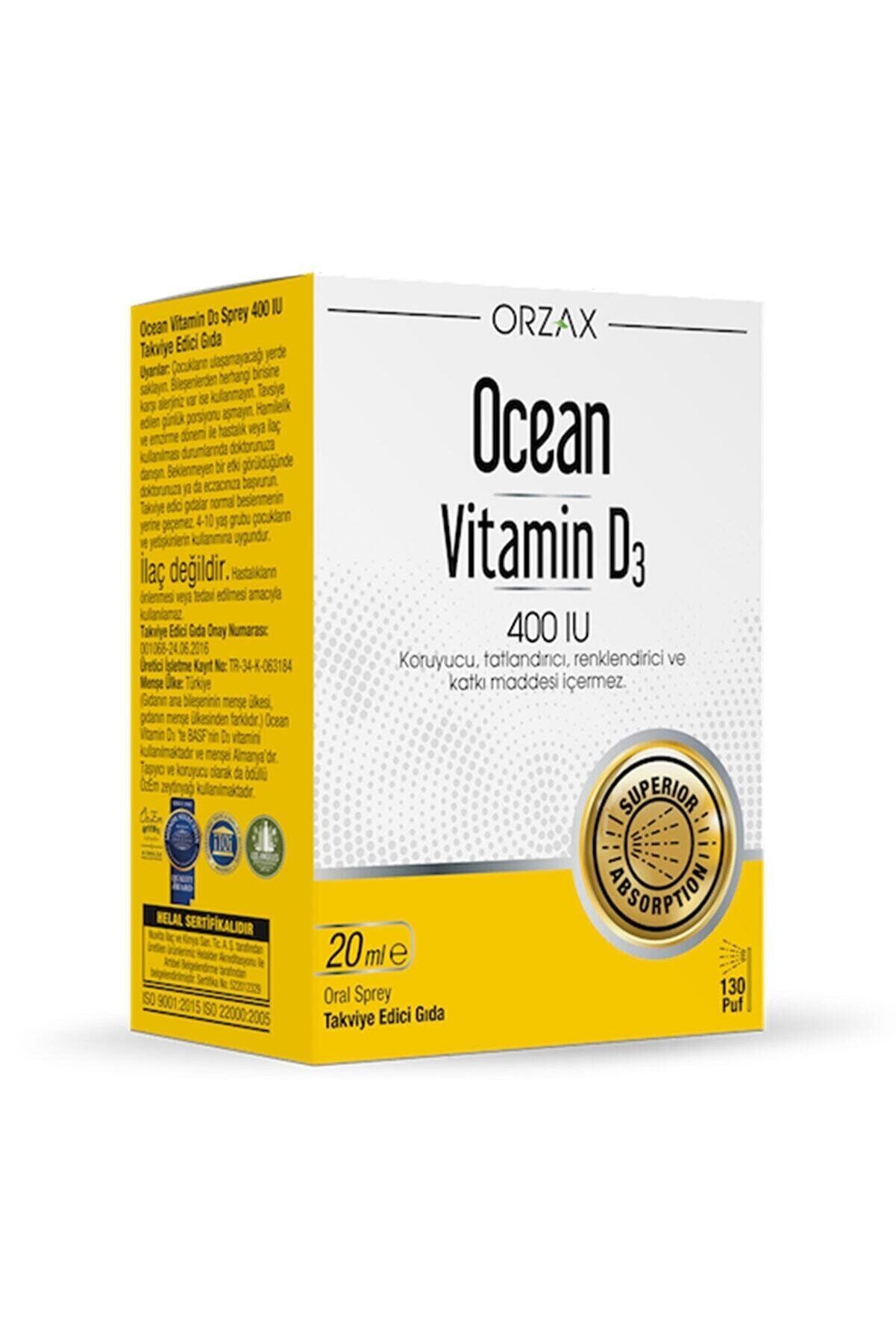 Ocean Vitamin D3 400 IU