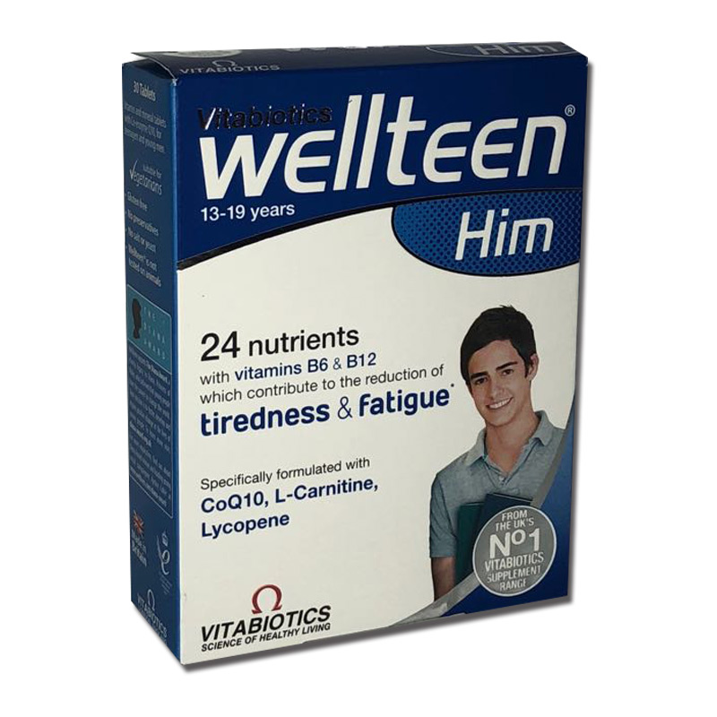 Vitabiotics Wellteen Him 13-19 years 30 Tablets