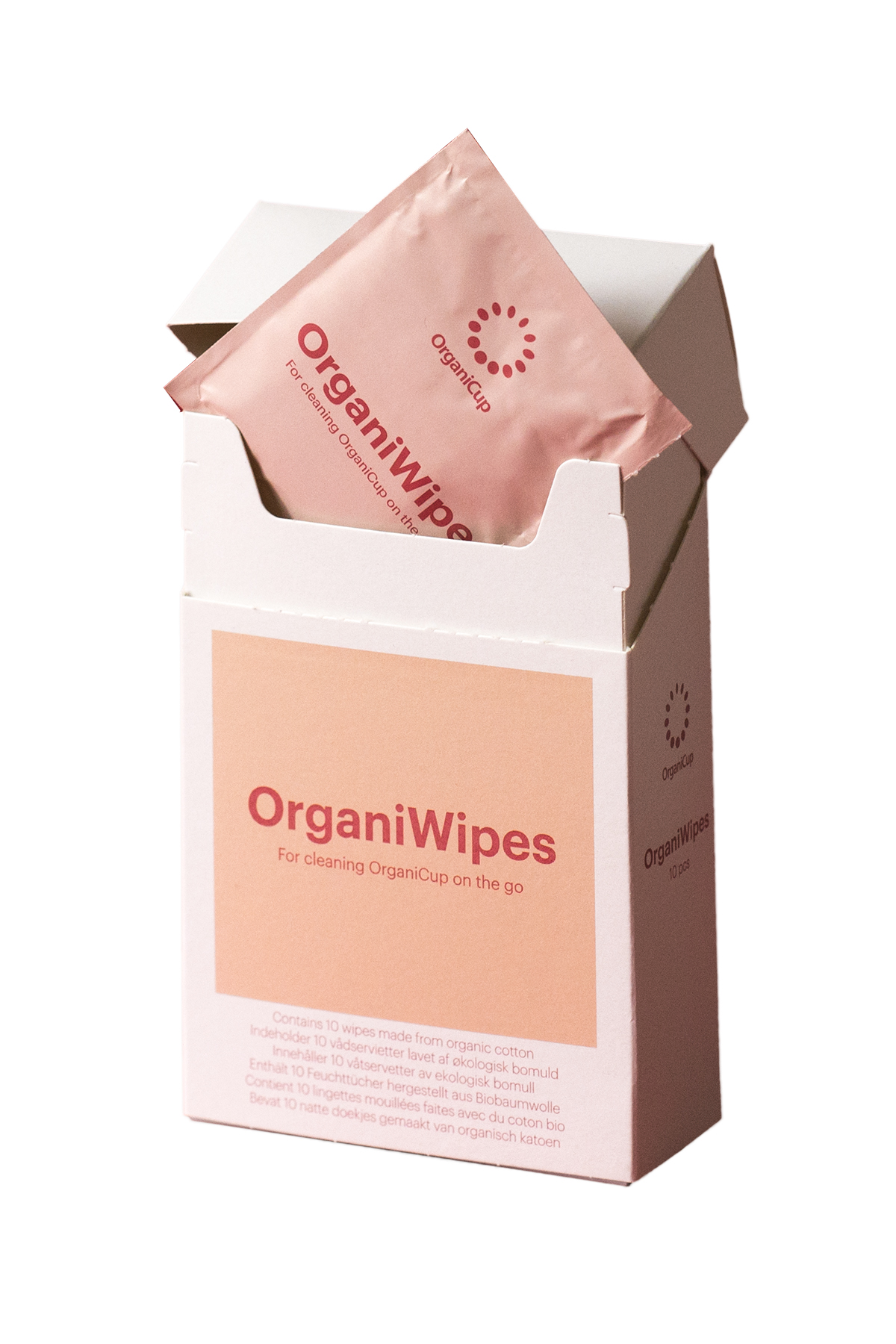 OrganiWipes Regl Kabı Temizleme Mendili