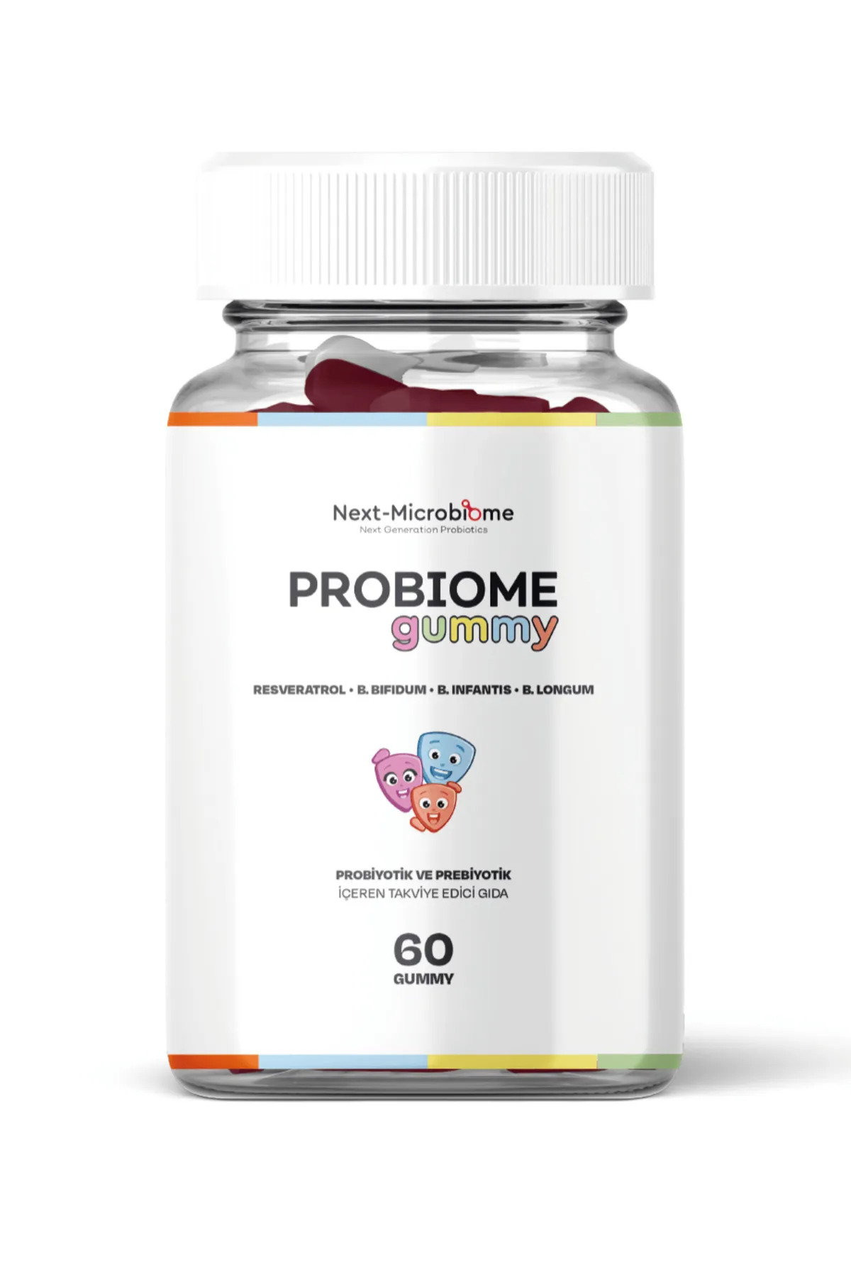 Probiome-Gummy Probiyotik ve Prebiyotik