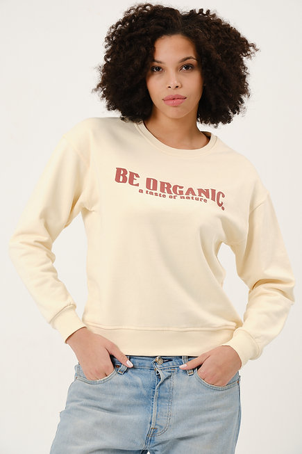 Be Organic Butter Sweatshirt %100 Organic Cotton