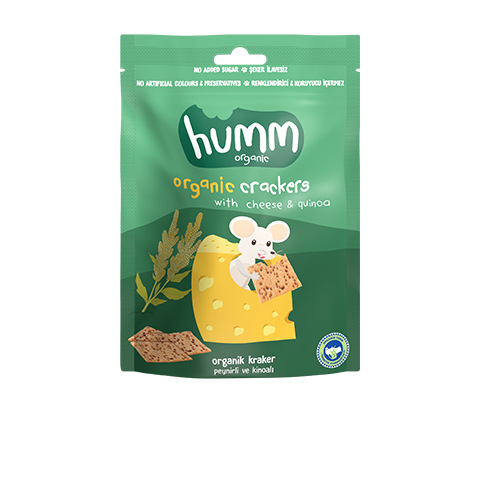 Humm Organic  Peynirli Kinoalı Kraker 60 g