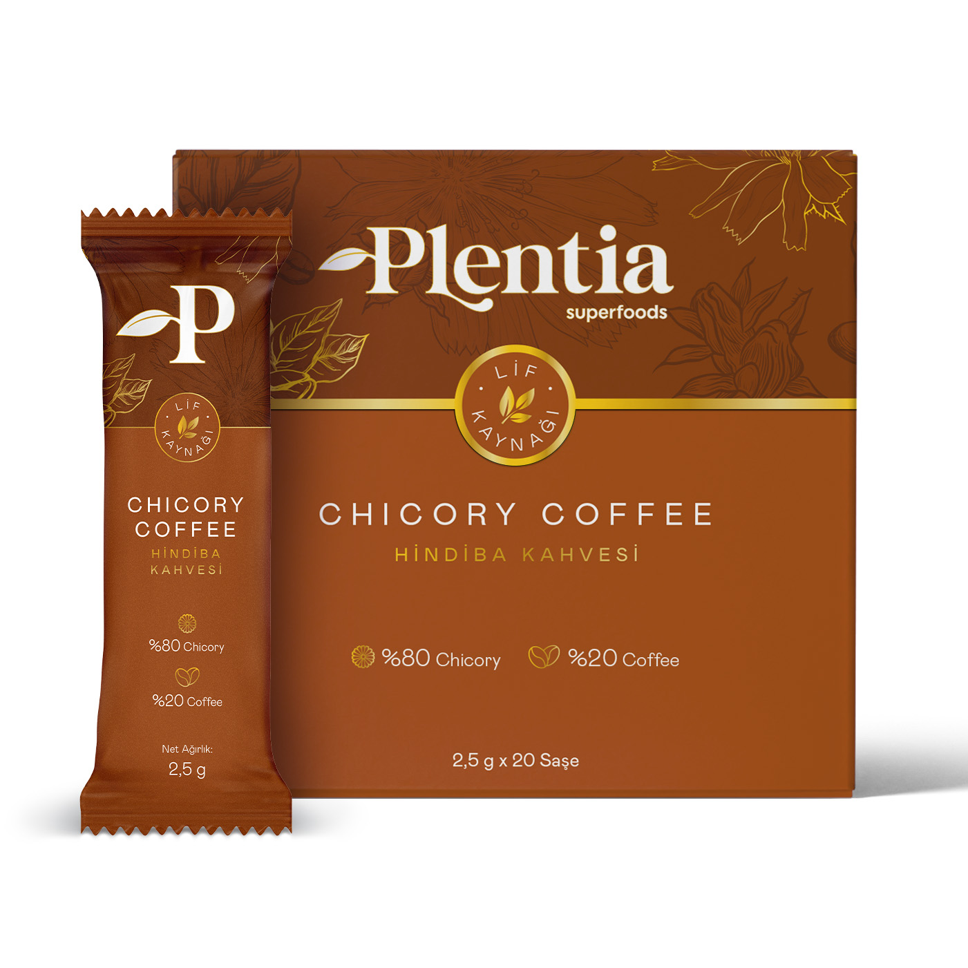 Chicory Coffee - Hindiba Kahve Stick Kutu 50 g