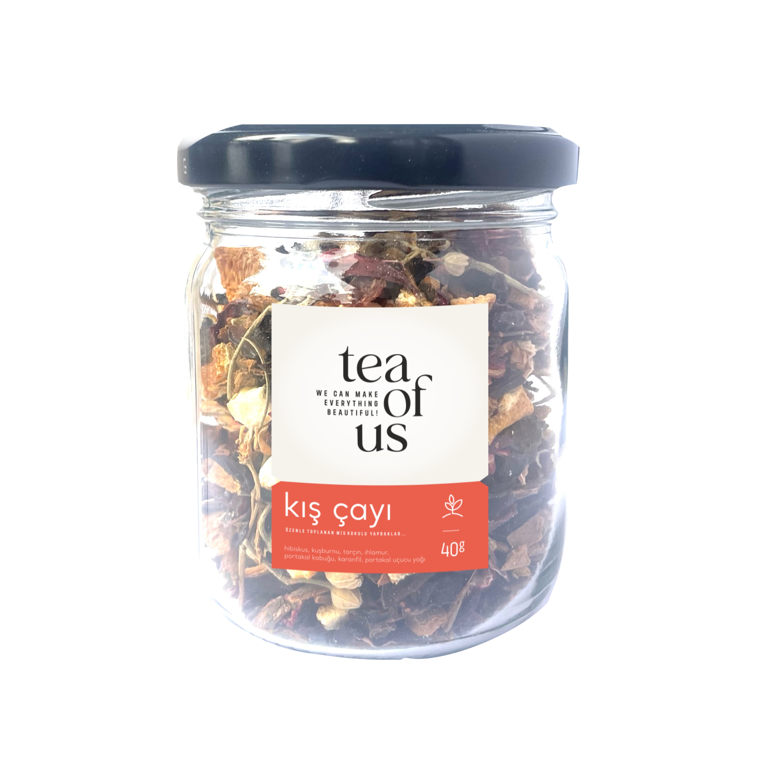 Tea of Us Kış çayı sıcak demleme