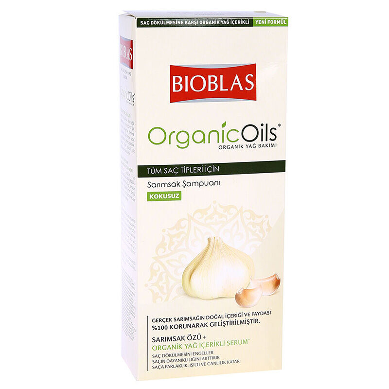 Bioblas Sarımsak Şampuanı Tüm Saç Tipleri İçin (Kokusuz) 360ml