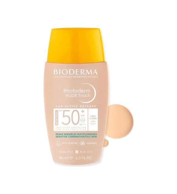 Bioderma Photoderm Nude Touch SPF50+ Light 40 Ml