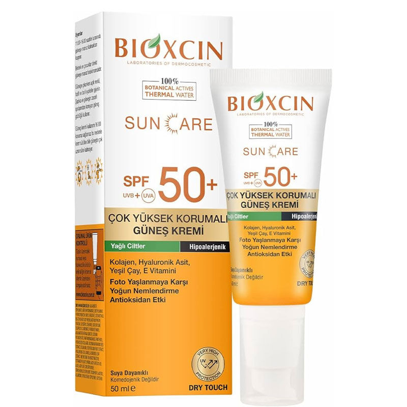 Bioxcin Sun Care Yağlı Ciltler İçin Güneş Kremi Spf 50+ 50 ml