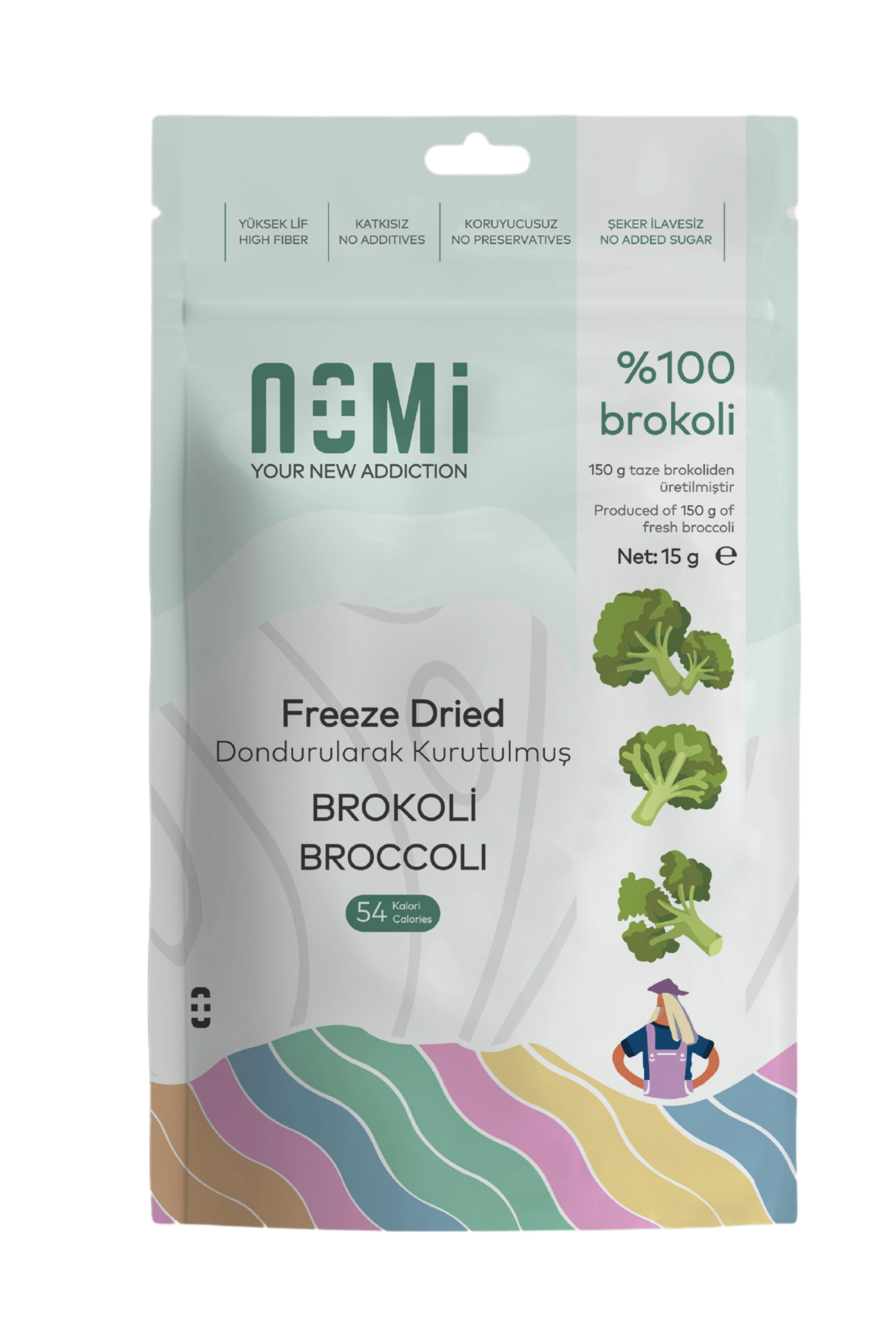 NOMİ Freeze Dried Brokoli