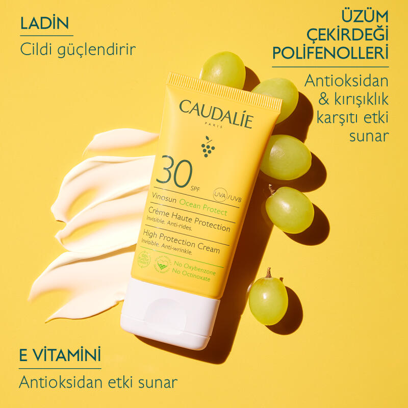 Caudalie Vinosun Protect High Protection Cream 30 Spf 50 ml