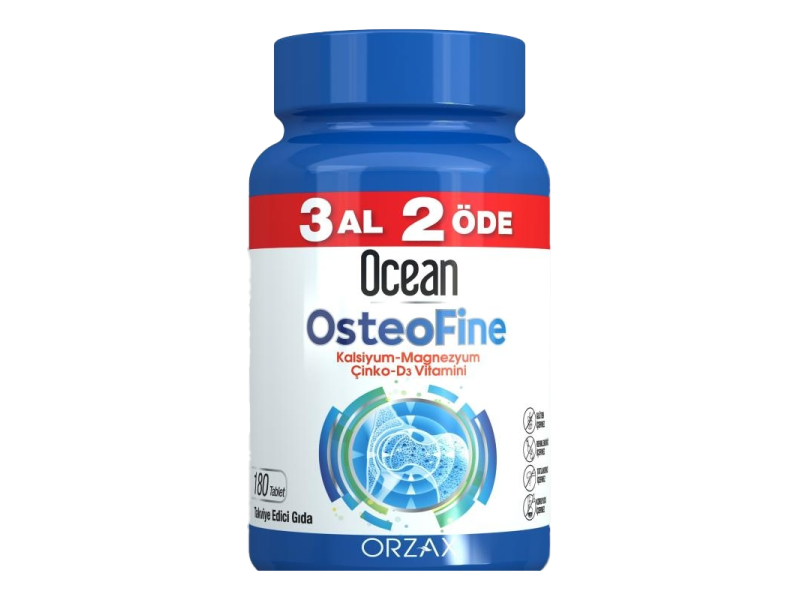 健康・医学 Fortgeschrittene viszerale Osteopathie Orzax Ocean Osteofine 180 Tablet 3 Al 2 Öde | Bonaliva