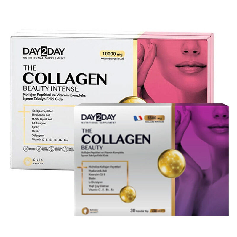 Day2Day The Collagen Beauty Intense 30 Saşe Alana 14 Likit Tüp Hediye