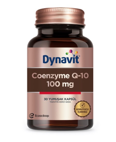 Eczacıbaşı Dynavit Coenzyme Q-10 100 Takviye Edici Gıda 30 Yumuşak Kapsül