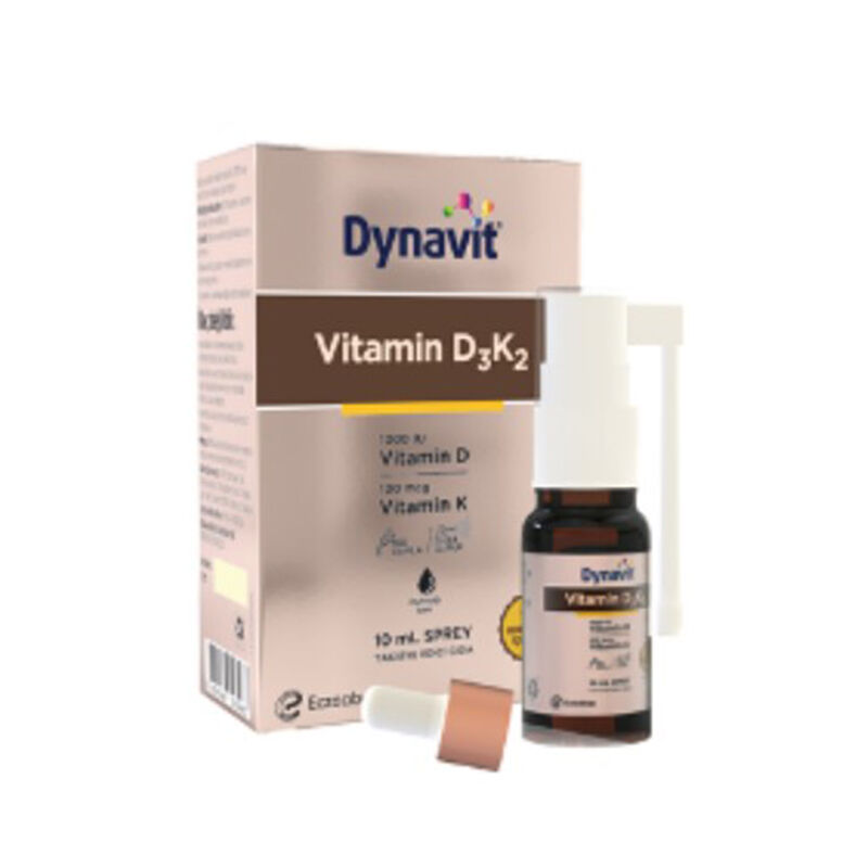 Eczacıbaşı Dynavit Vitamin D3K2 Takviye Edici Gıda Sprey 10 ml