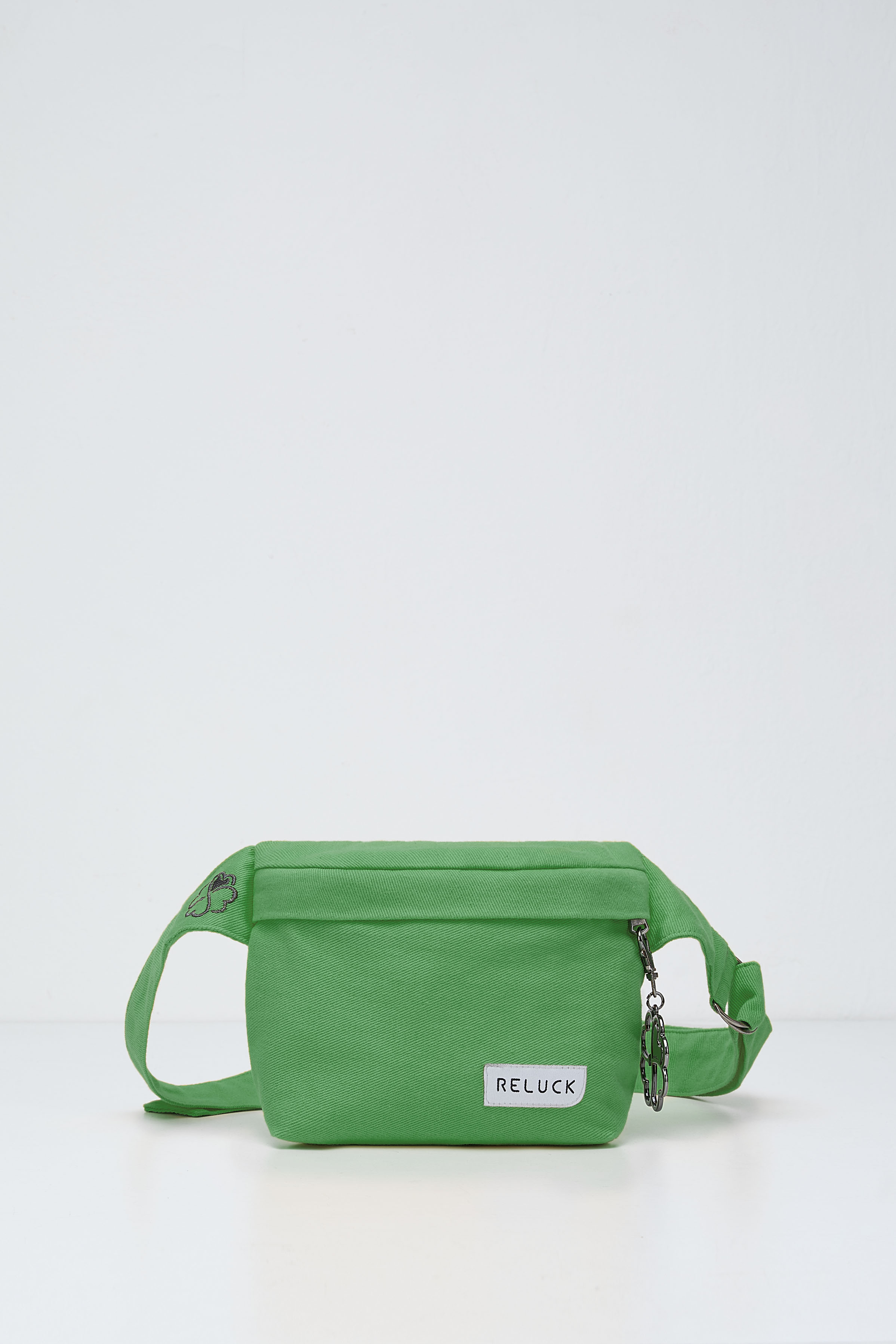 %100 RECYCLED FANNY BAG GREEN