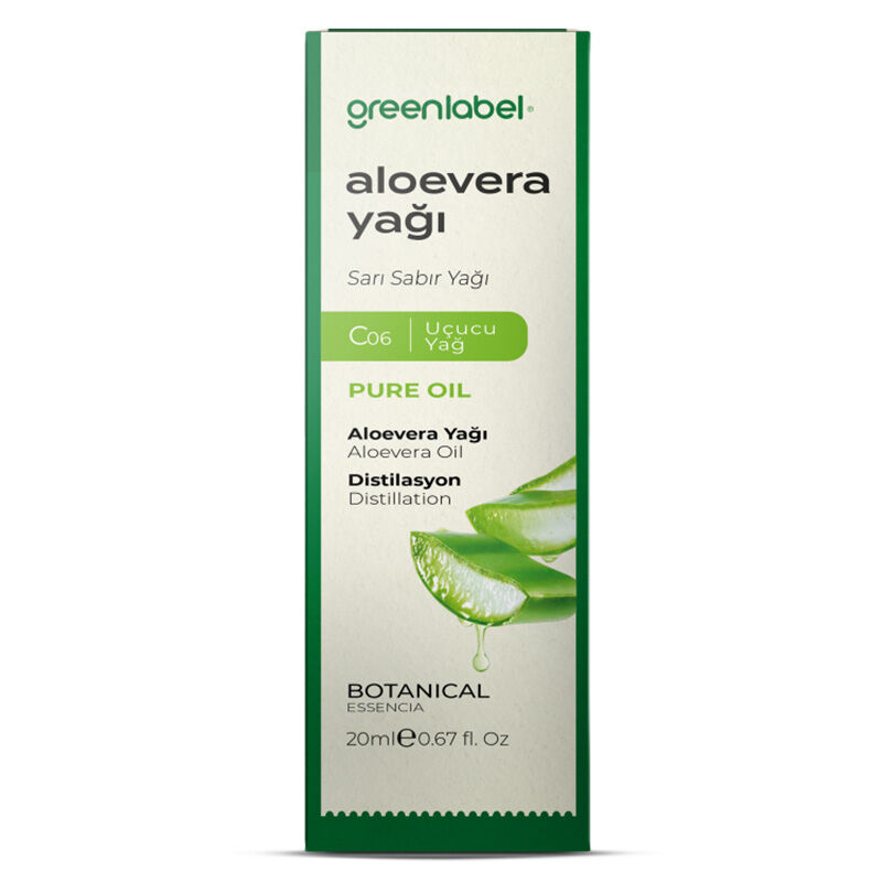 Greenlabel Aloe Vera Yağı 20 ml