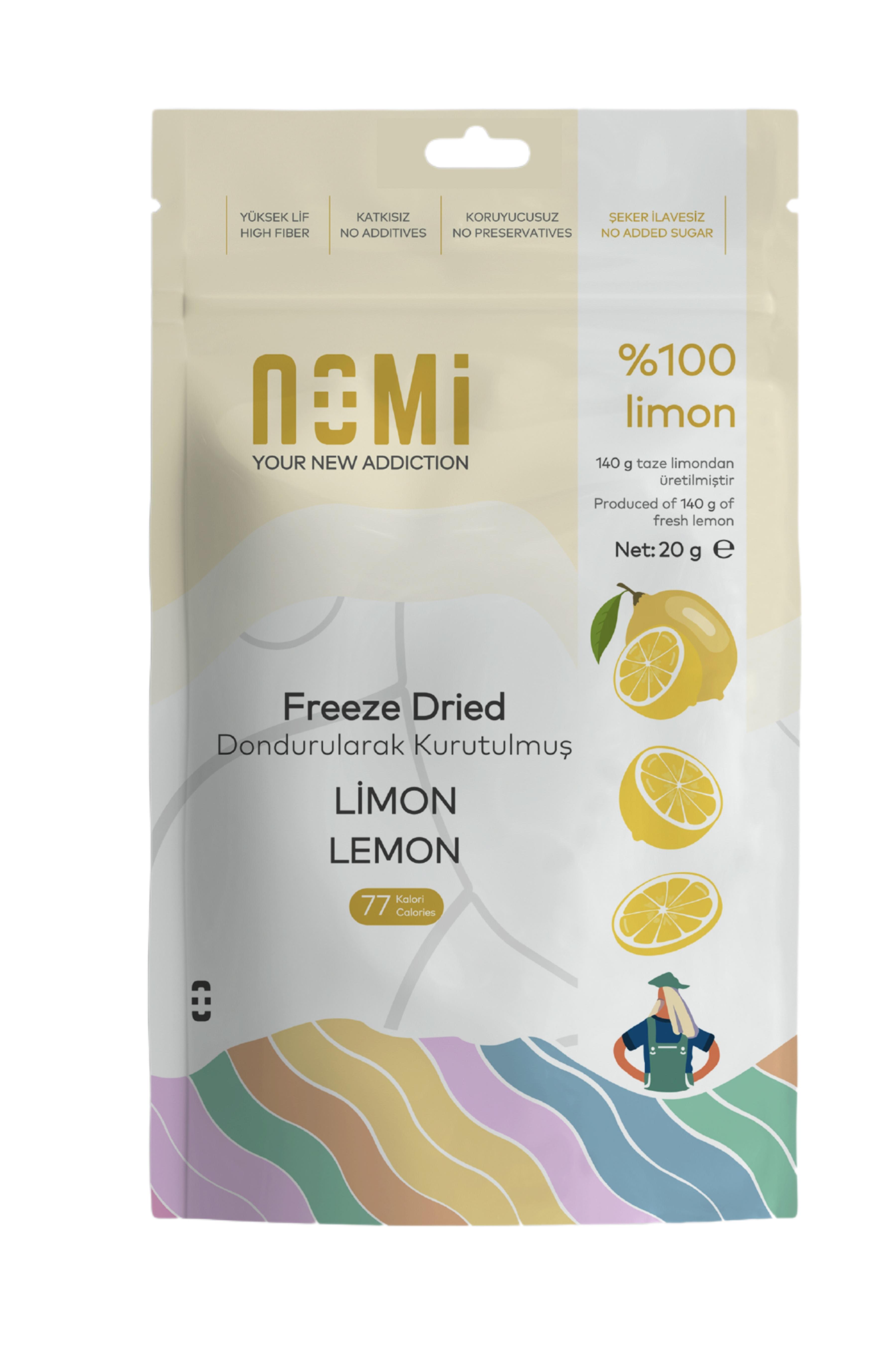 NOMİ Freeze Dried Limon