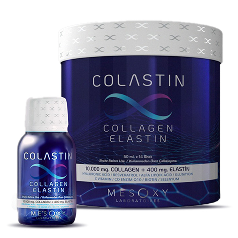 Mesoxy Colastin Collagen Elastin 50 ml x 14 Shot