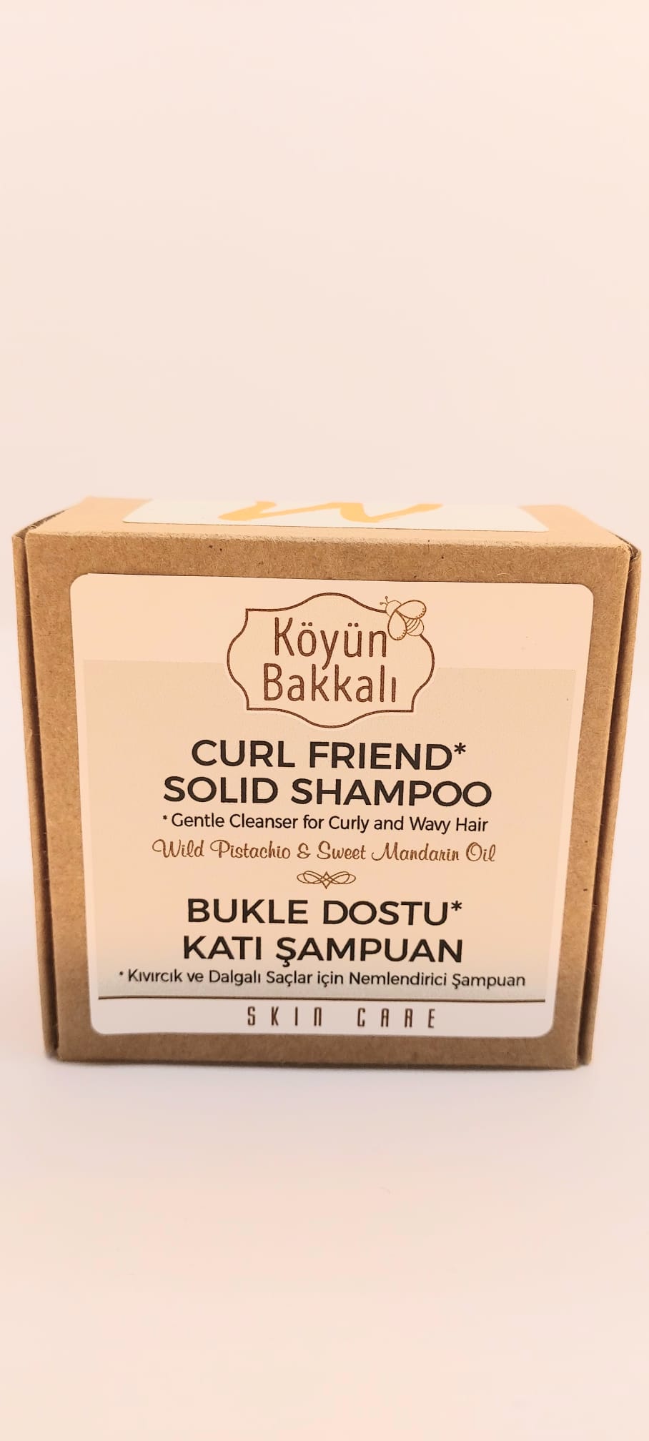 Köyün Bakkalı Bukle Dostu Katı Şampuan / Kıvırcık ve Dalgalı Saçlar İçin Nemlendirici Şampuan
