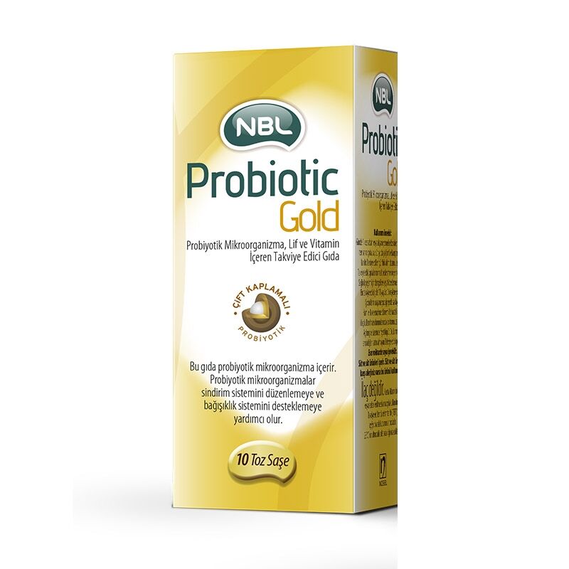 NBL Probiotic Gold Çift Kaplamalı 10 Saşe