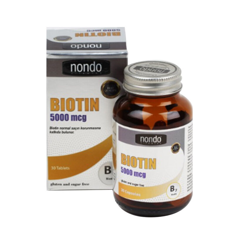 Nondo Vitamins Biotin 30 Kapsül