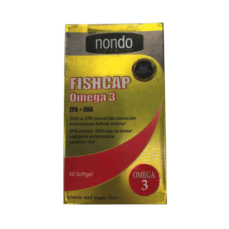 Nondo Vitamins Fishcap Omega 3 50 Kapsül