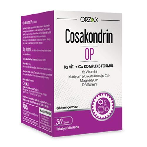 Orzax Cosakondrin-Op 30Tablet