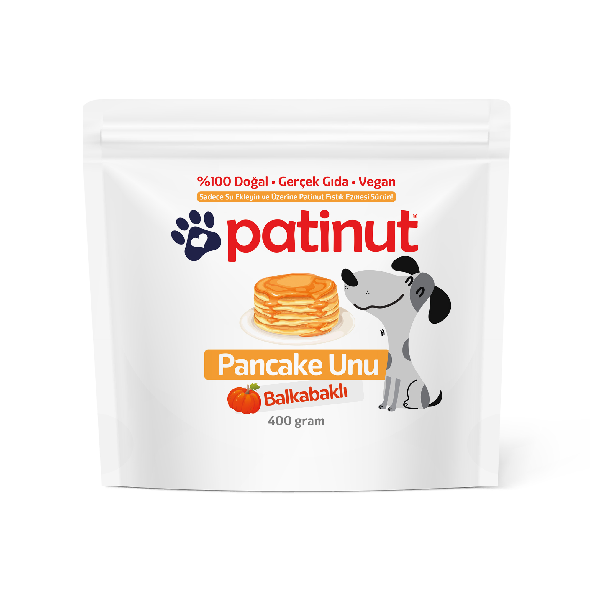 Patinut Pancake Unu – Balkabaklı – Köpekler İçin – 400 gr