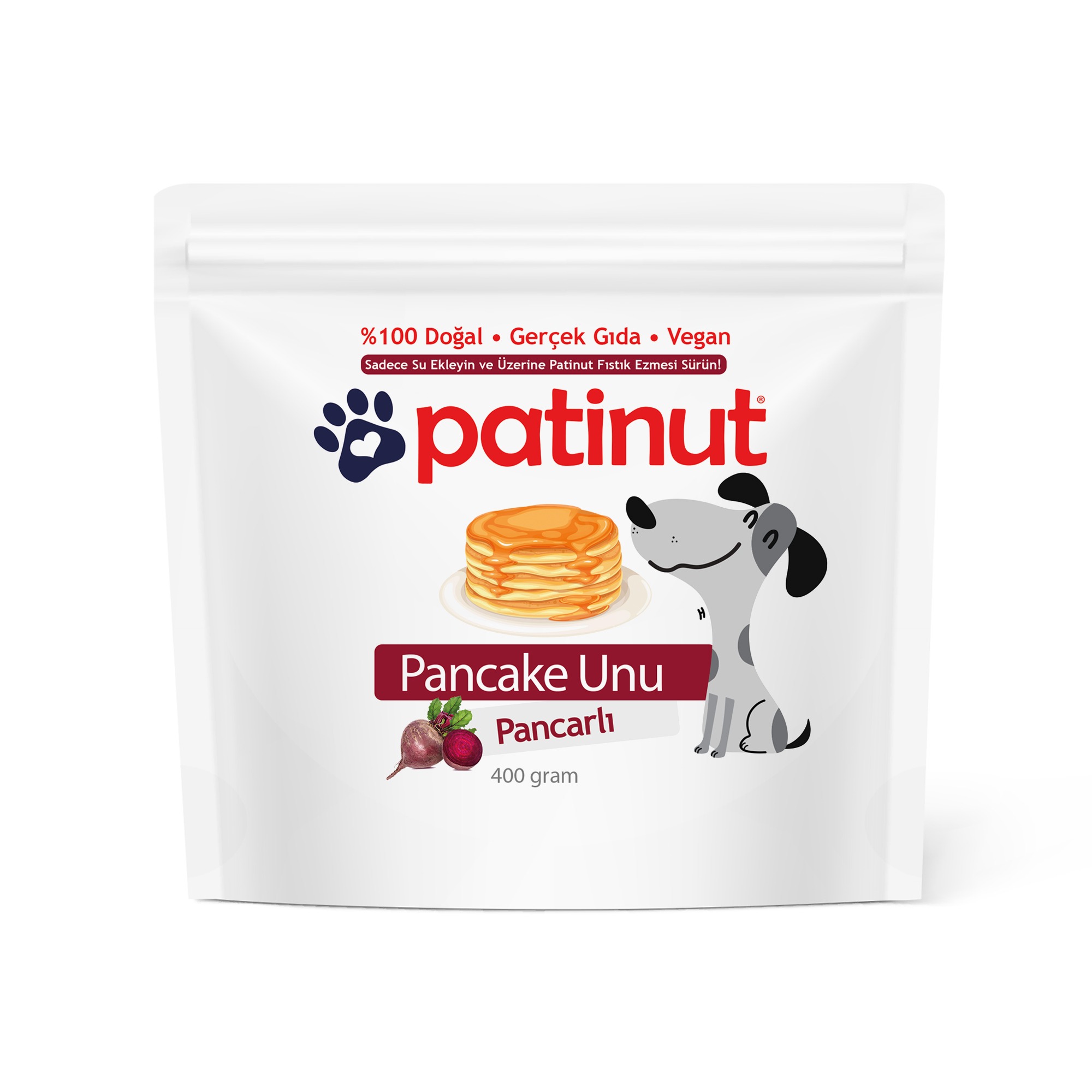 Patinut Pancake Unu – Pancarlı – Köpekler İçin – 400 gr