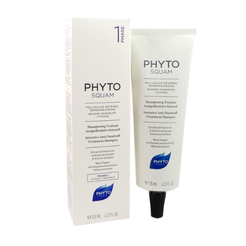Phyto Phytosquam Anti Dandruff Insentive Shampoo 125 ml