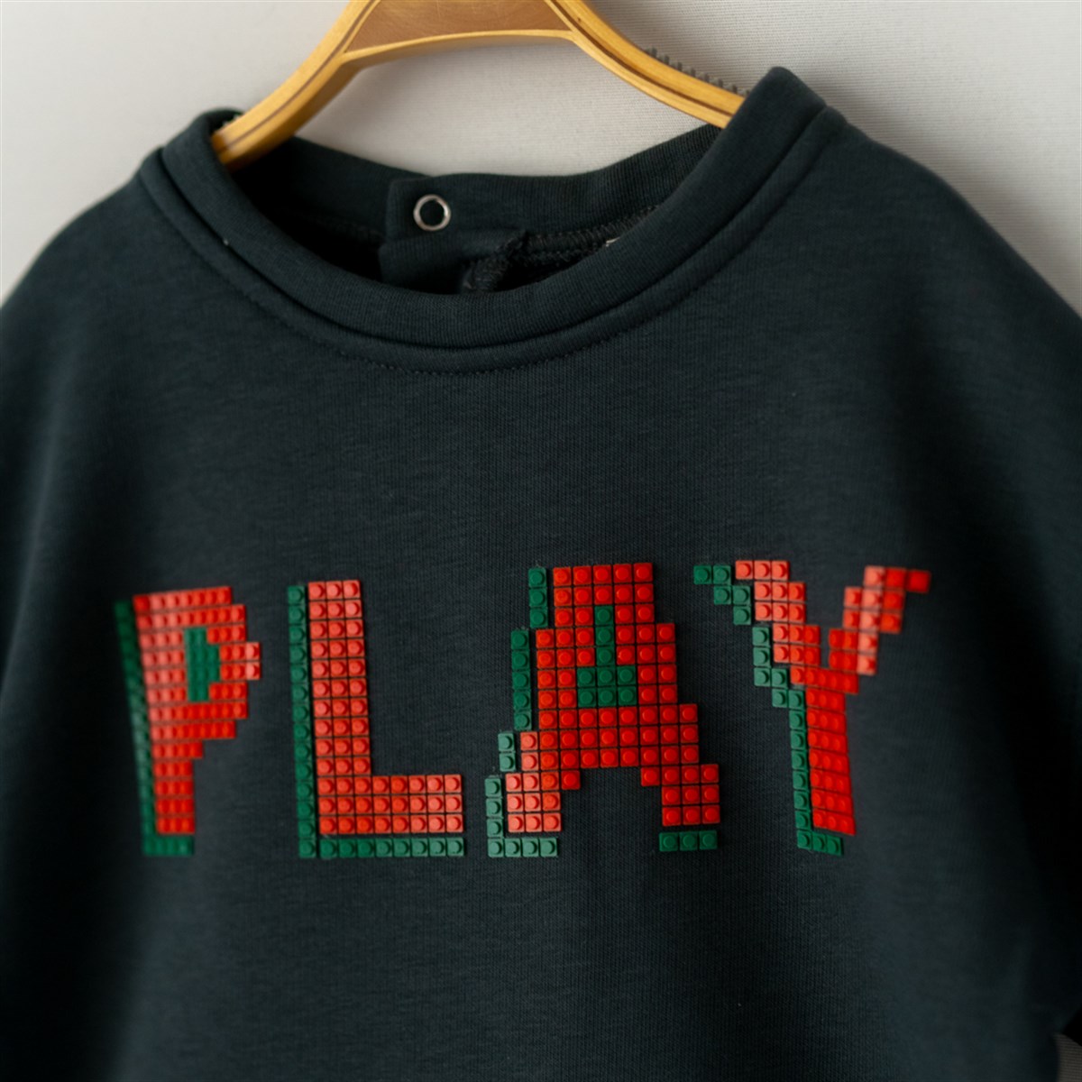 Play 3D Baskılı Sweatshirt