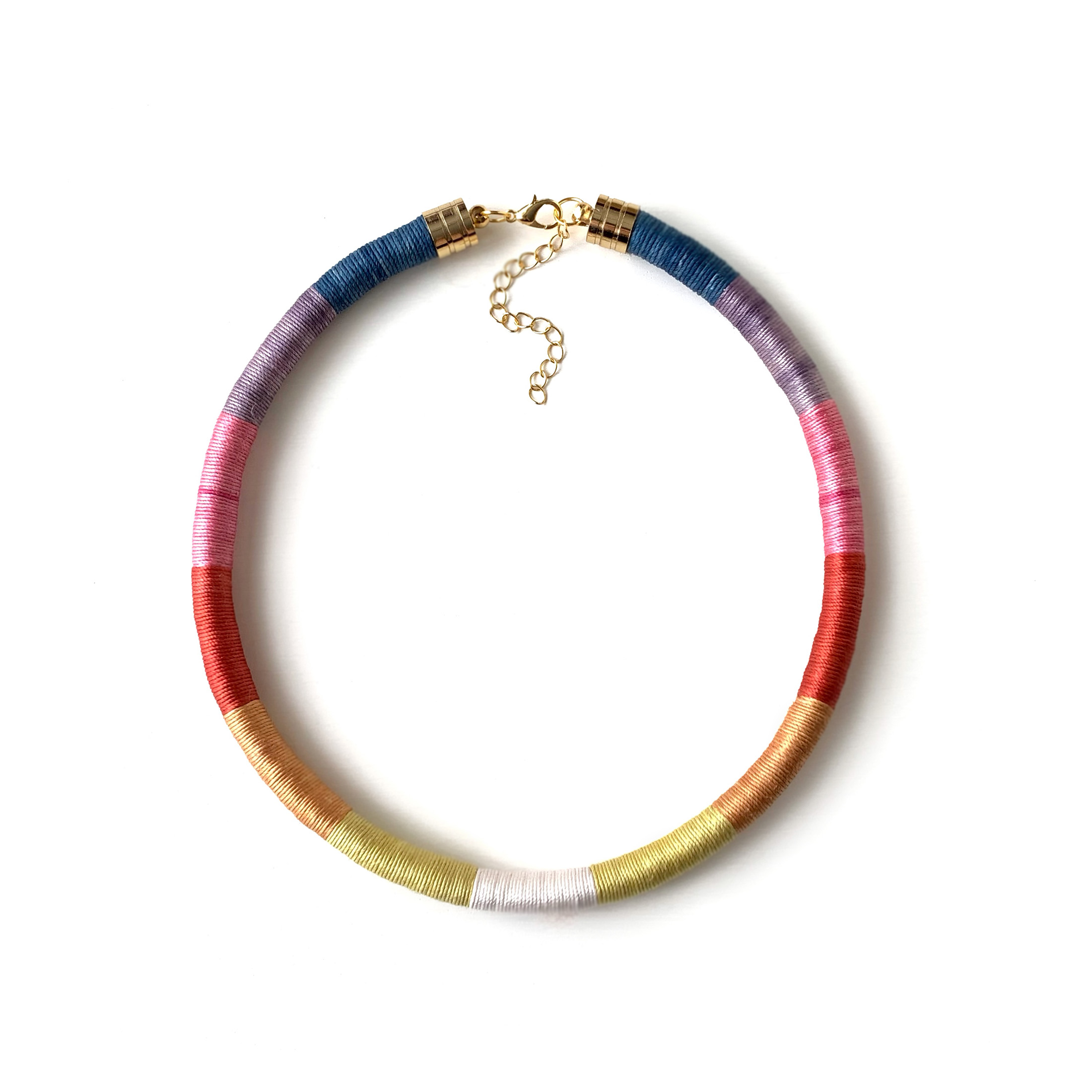 NATURE OF THE THINGS RAINBOW BOW CHOKER