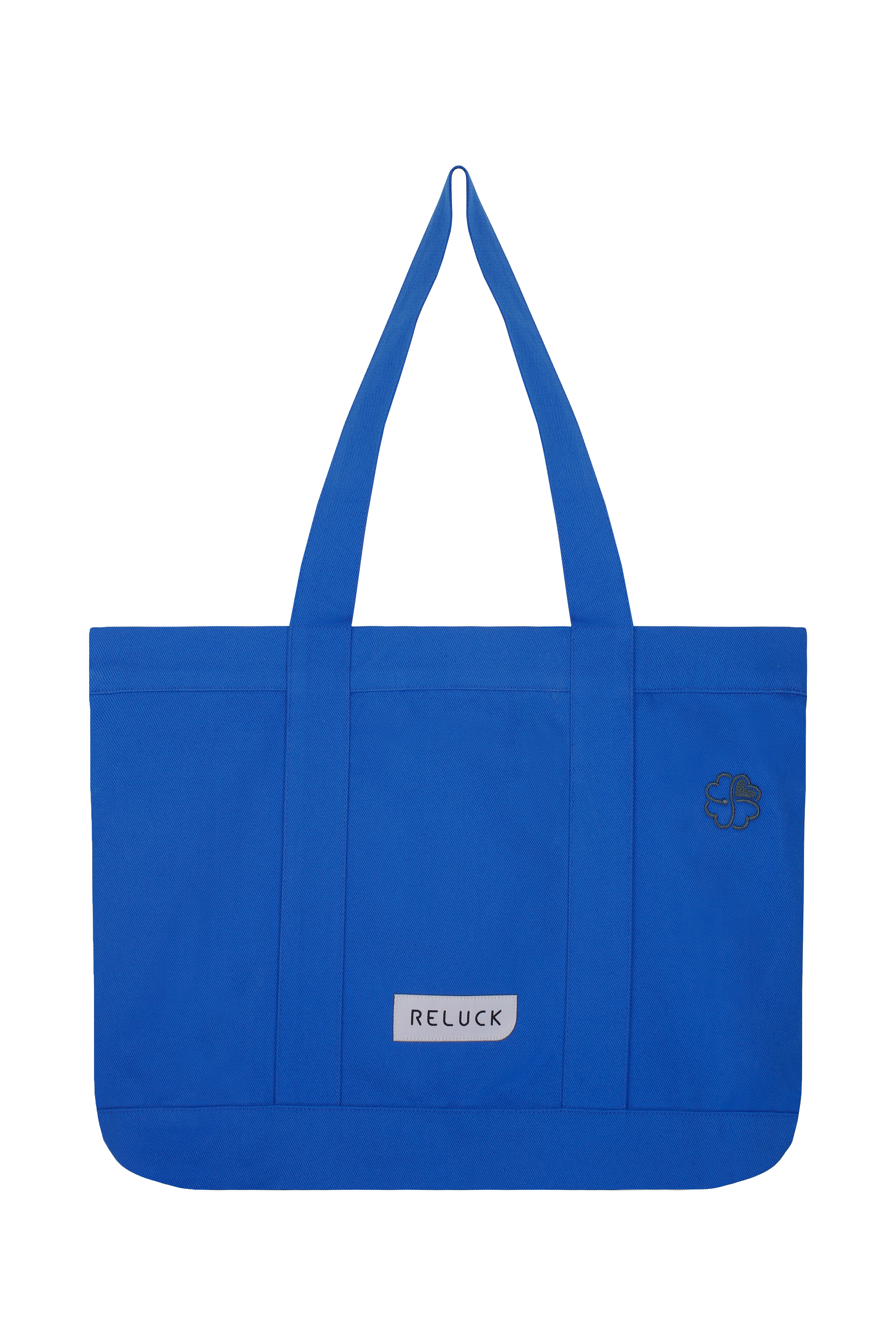 %100 RECYCLED DAILY TOTE BAG SAX