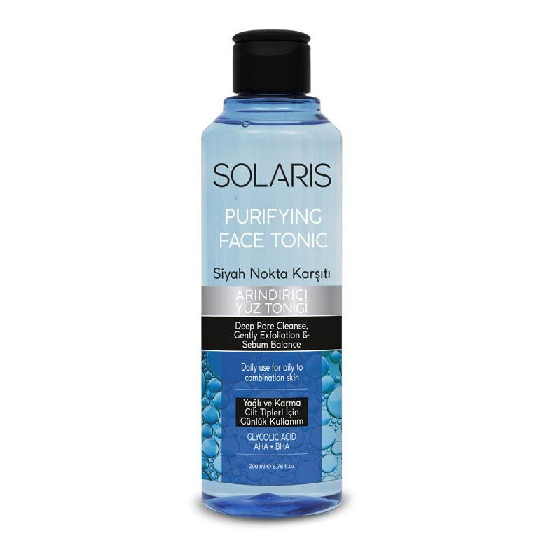 Solaris Arındırıcı Yüz Temizleme Toniği 200 ml