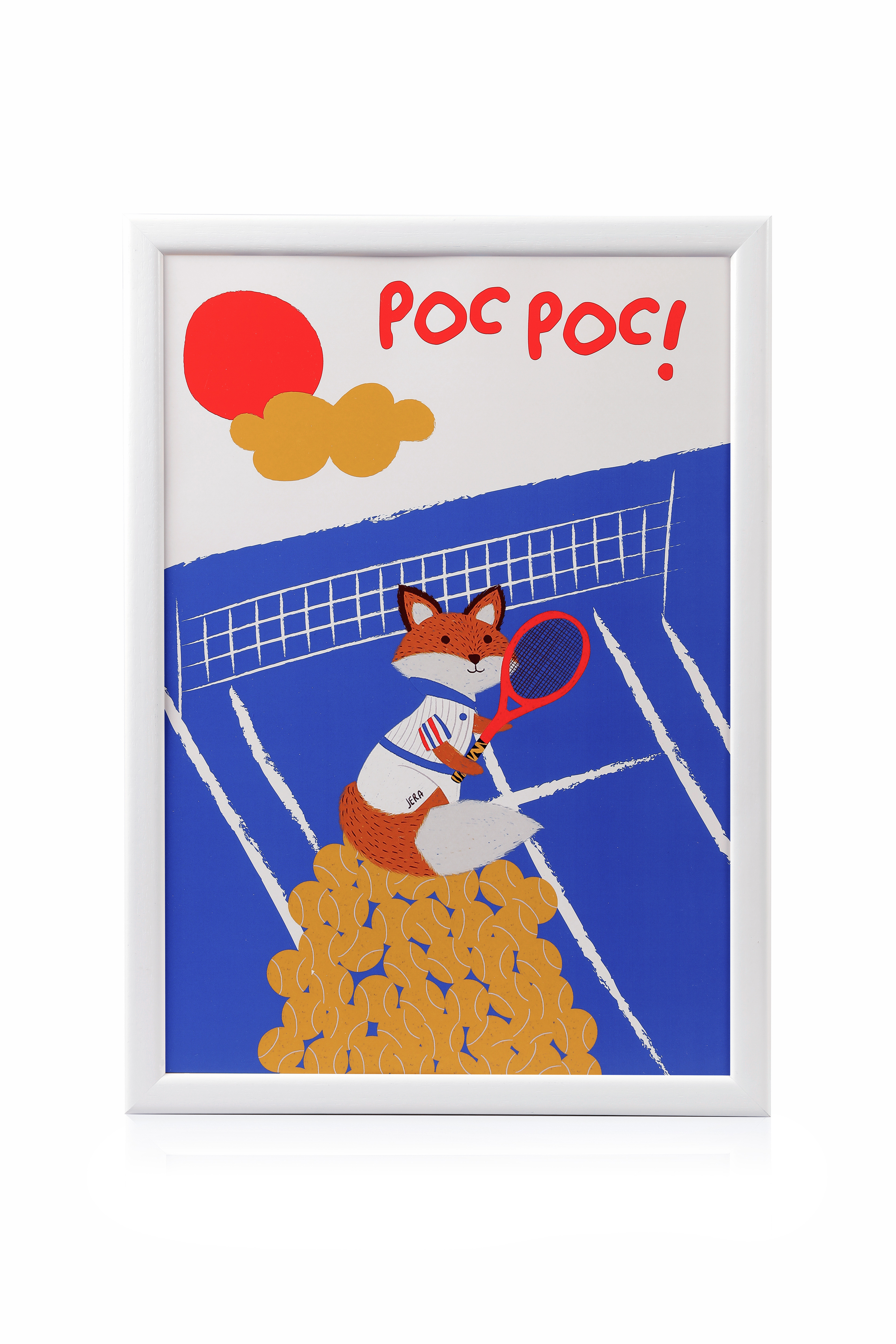 Tenisçi Tilki Poster