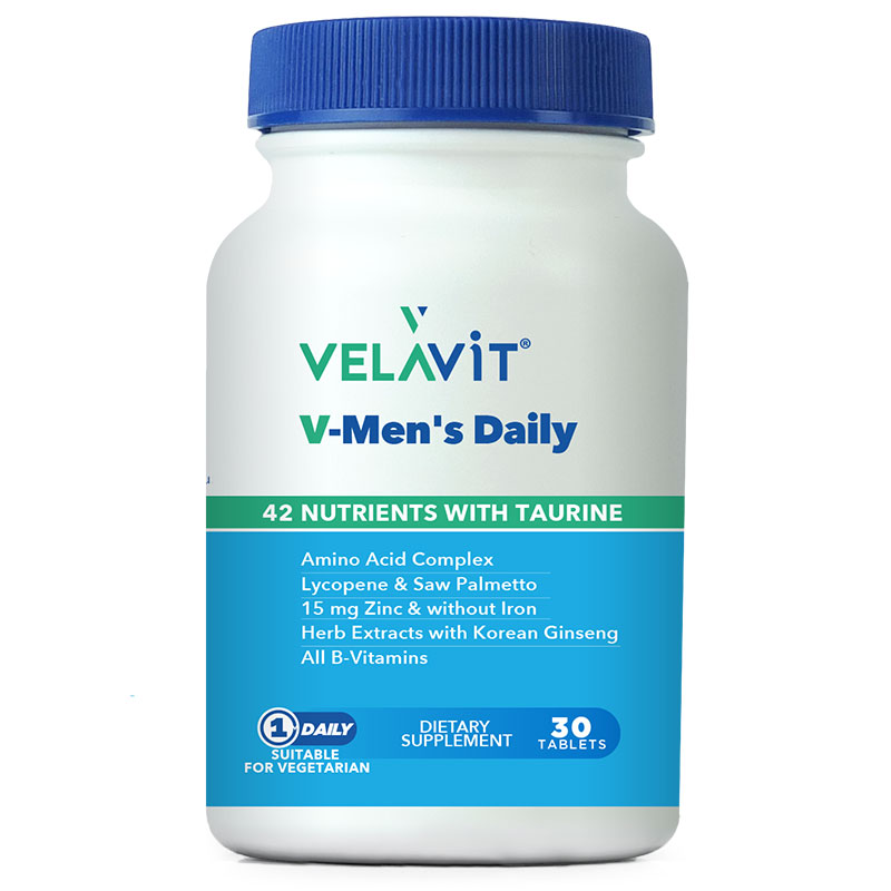 Velavit V-Mens Daily Takviye Edici Gıda 30 Tablet