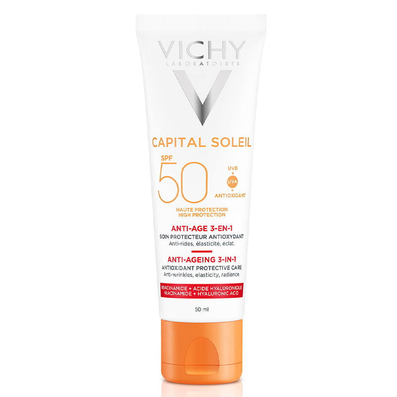 Vichy Capital Soleil SPF 50 Anti Age Güneş Kremi 50 ml