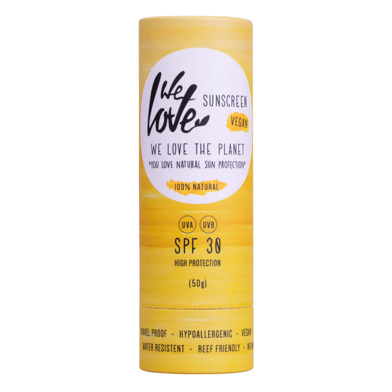We Love The Planet Natural Sunscreen SPF 30 Stick 50 gr