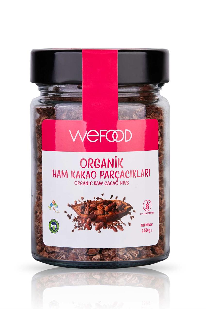 Wefood Organik Ham Kakao Parçacıkları 150 gr 2'li