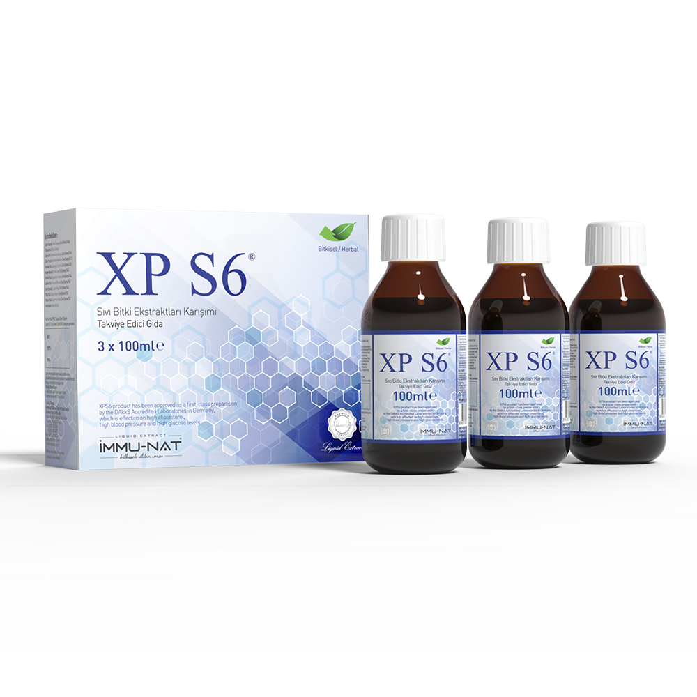 İmmunat XP S6 Box Sıvı Bitki Ekstraktları Karışımı 300 ML